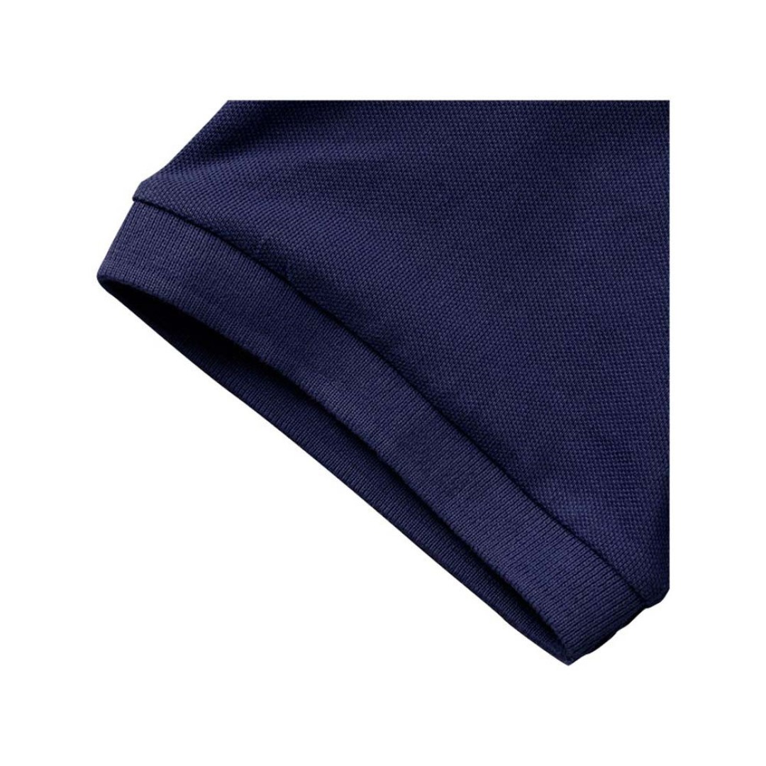 Calgary мужская футболка-поло с коротким рукавом, темно-синий