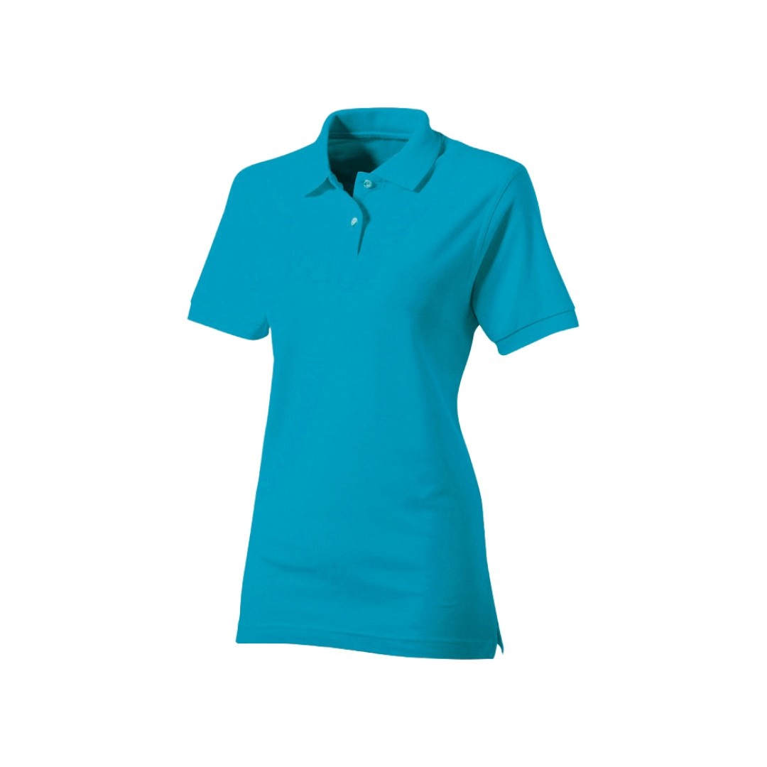 Рубашка поло "Boston 2.0" женская, лазурный