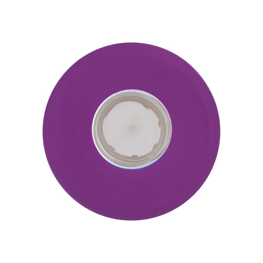 Бутылка для воды стеклянная "Refine", в чехле, 550 мл, фиолетовый