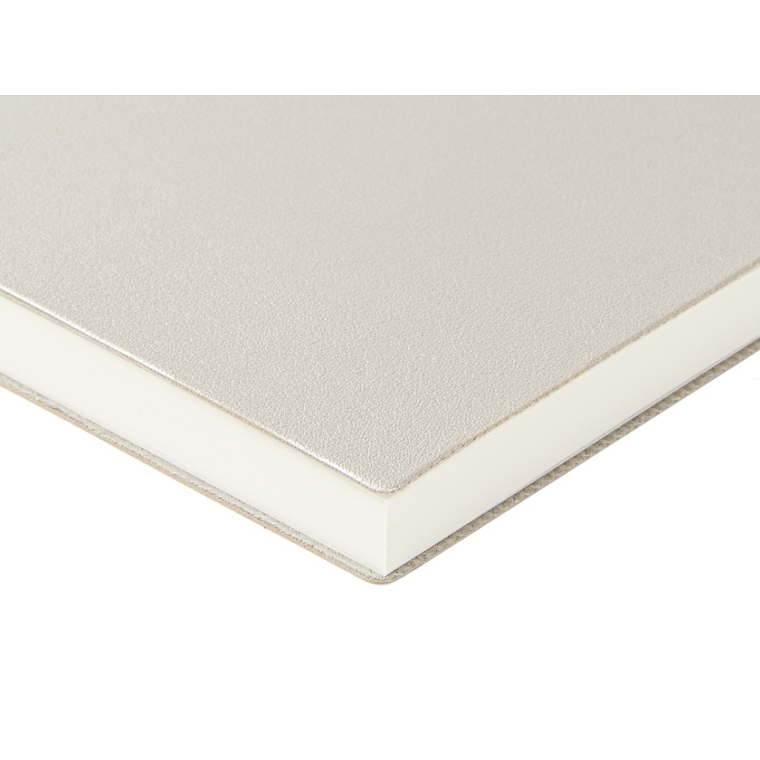 Ежедневник недатированный А5 "Grand", серебро