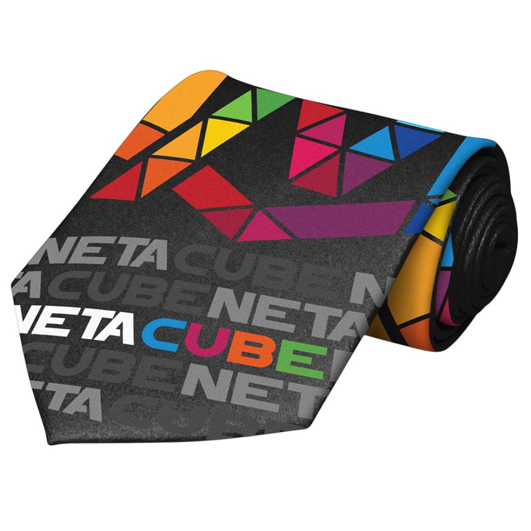 Галстук с возможностью полноцветной печати