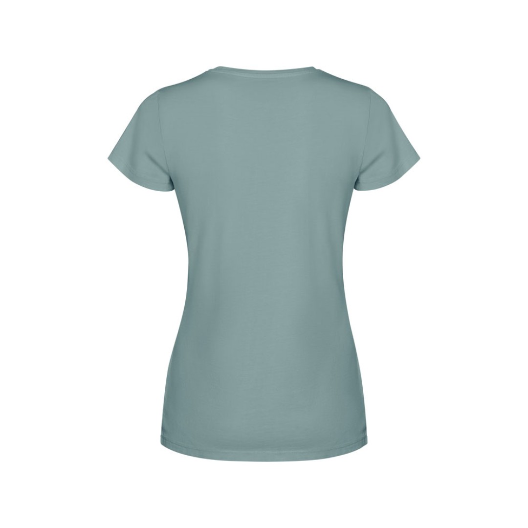 Футболка «Fiyi» женская, сине-зеленый выстиранный