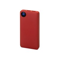 Внешний аккумулятор с дисплеем «Mild», 10 000 mAh, красный