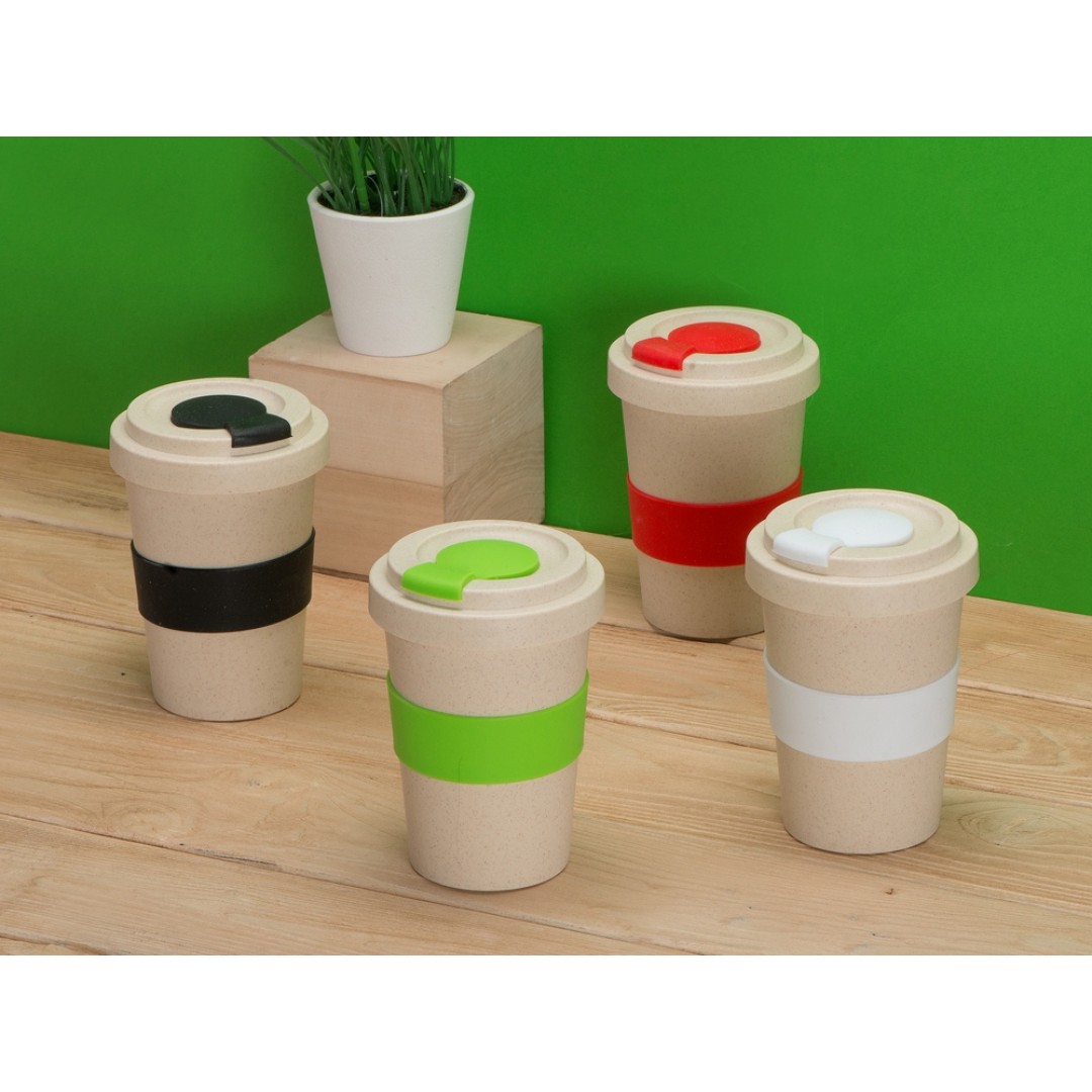 Стакан из пшеничного волокна «Flava», серый