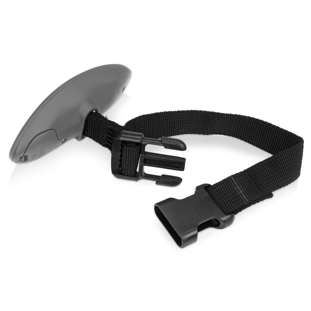 Багажные весы с покрытием soft touch «Gravity», серый