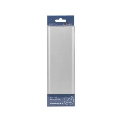 Внешний аккумулятор Rombica NEO AZ220S Quick, 22000 mAh, серебристый