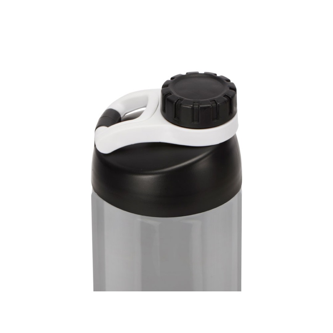 Спортивная бутылка для воды с держателем "Biggy", 1000 мл, белый