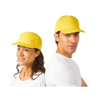 Бейсболка "Memphis" 5-ти панельная 165 гр, желтый