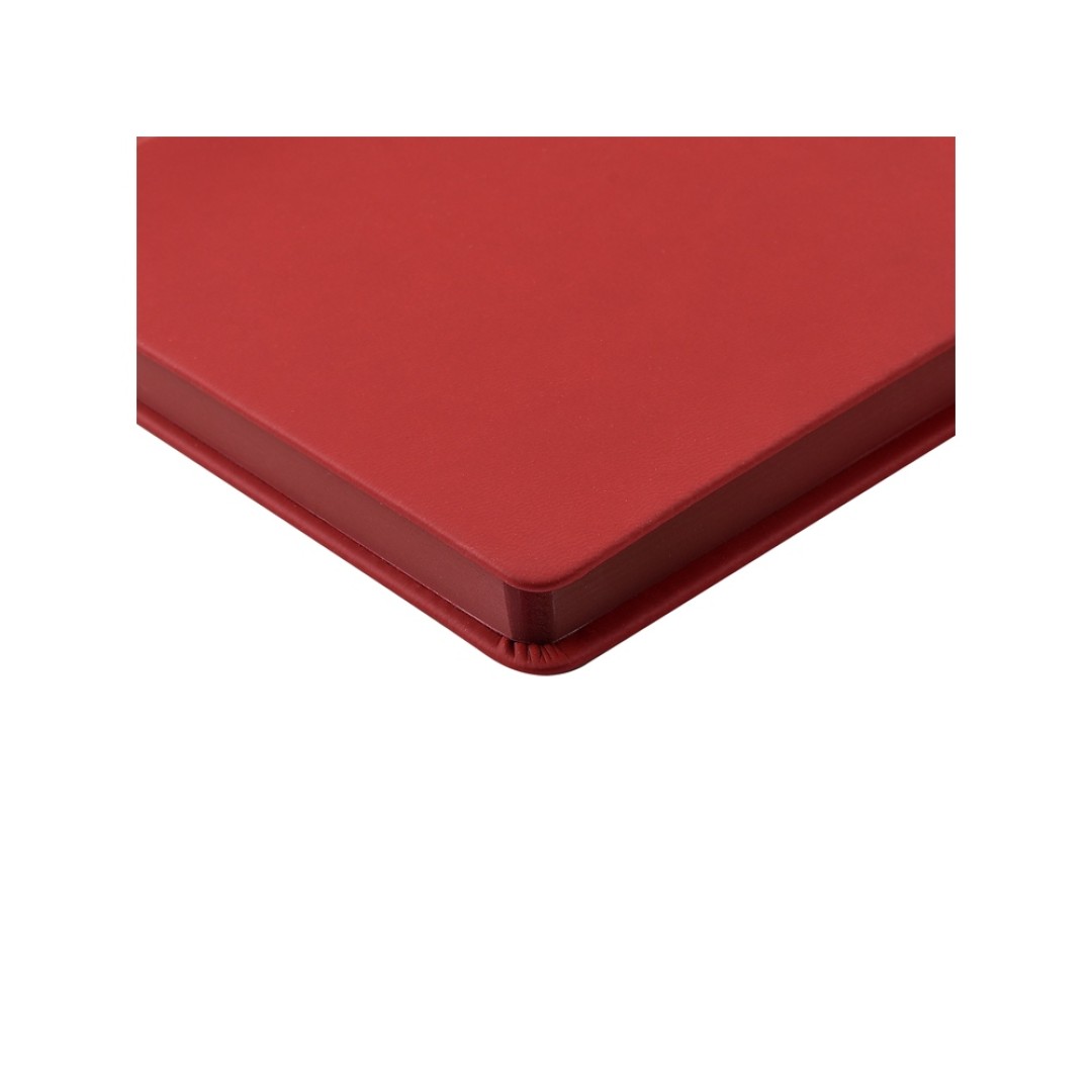 Ежедневник А5 "Megapolis Color" soft-touch, красный