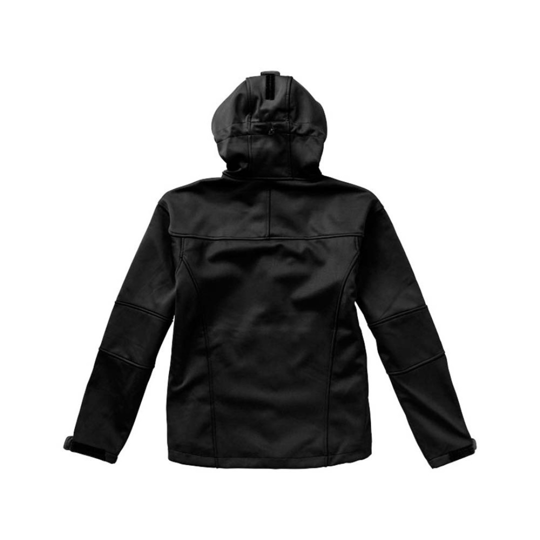 Куртка софтшел "Match" мужская, черный/серый