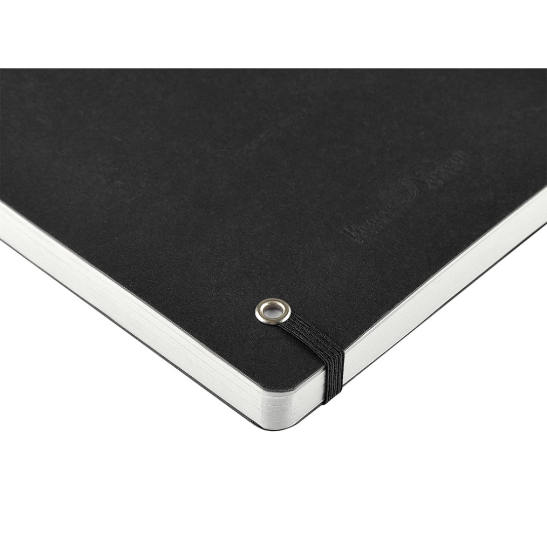 Ежедневник недатированный на гребне А5 "Pragmatic", черный