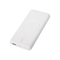 Внешний беспроводной аккумулятор c QC/PD "Reload", 10000 mAh, белый (Р)