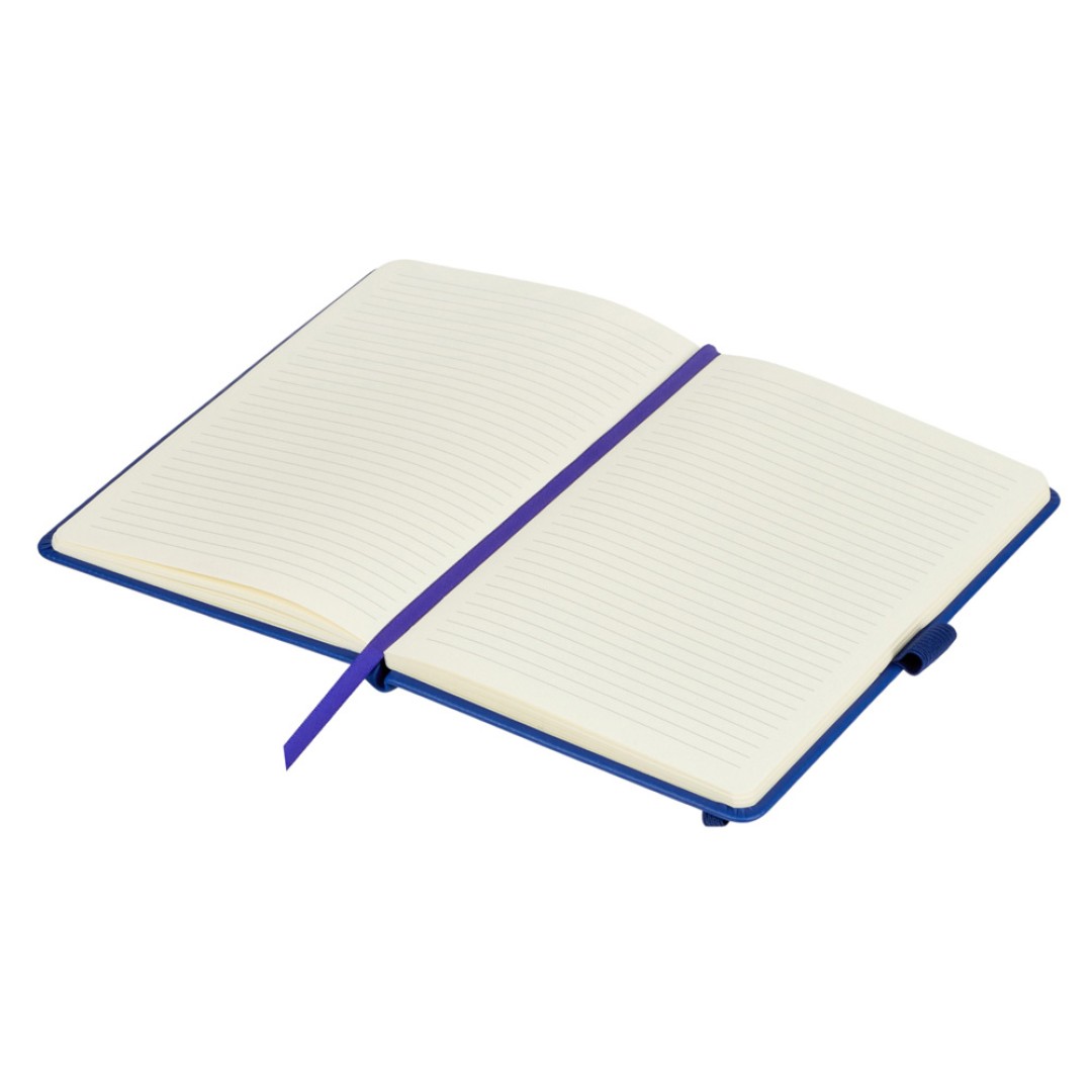 Блокнот "Softy 2.0", твердая обложка A5, 80 листов, синий (Р)