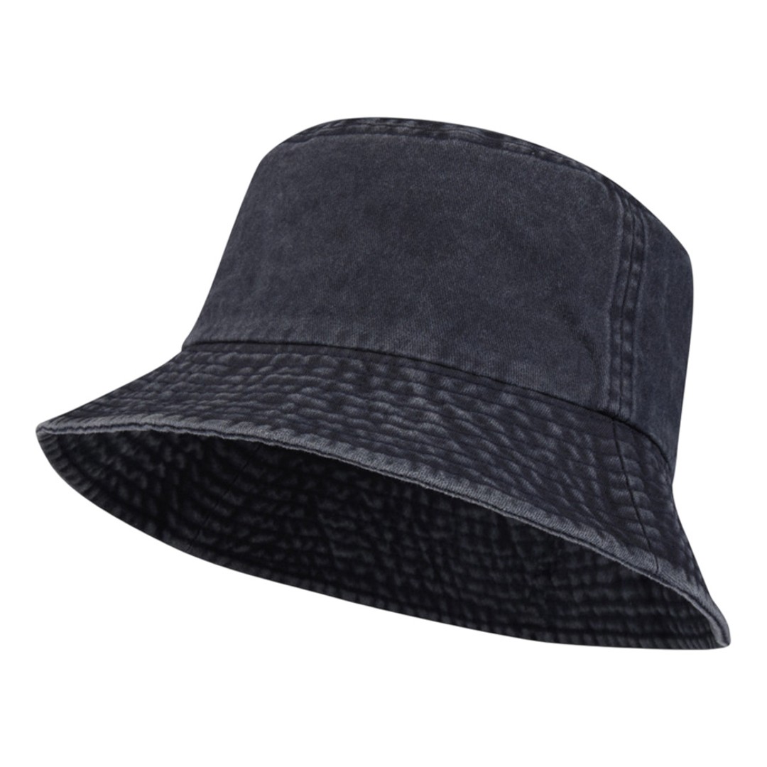 Панама "Mitica" стираная - Темно - синий