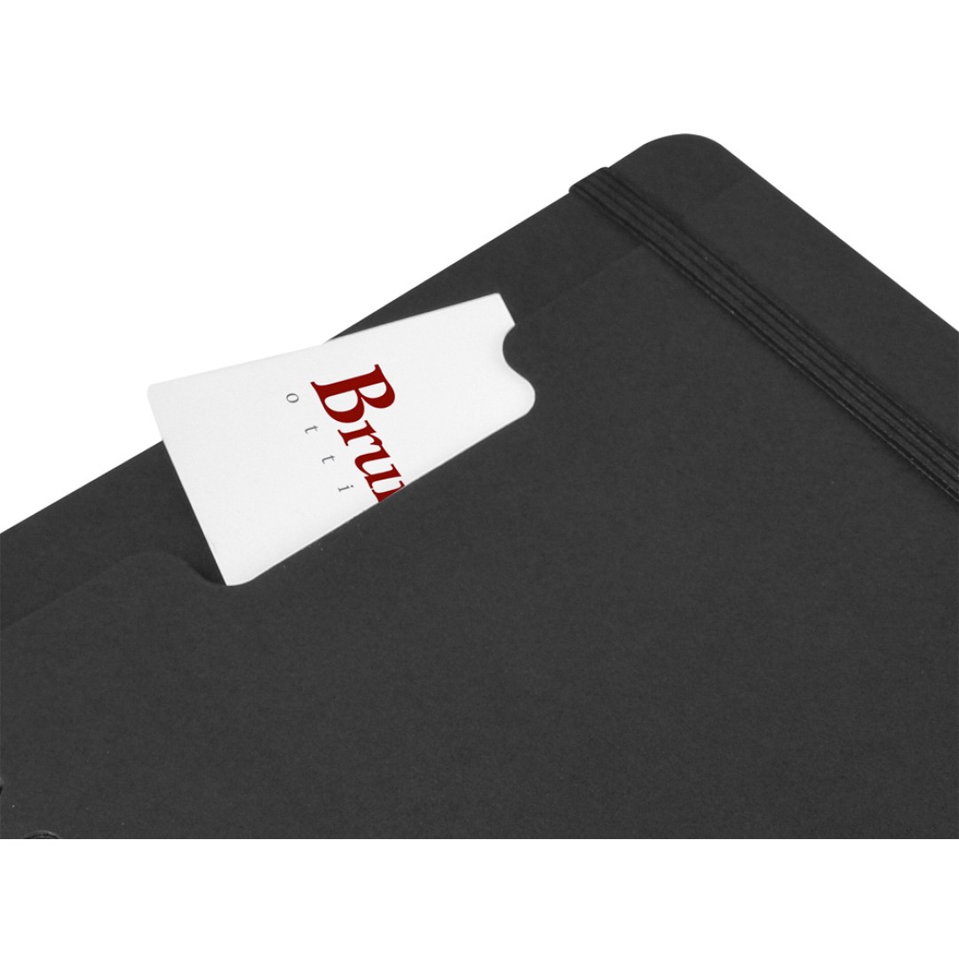 Ежедневник недатированный на гребне А5 "Pragmatic", черный