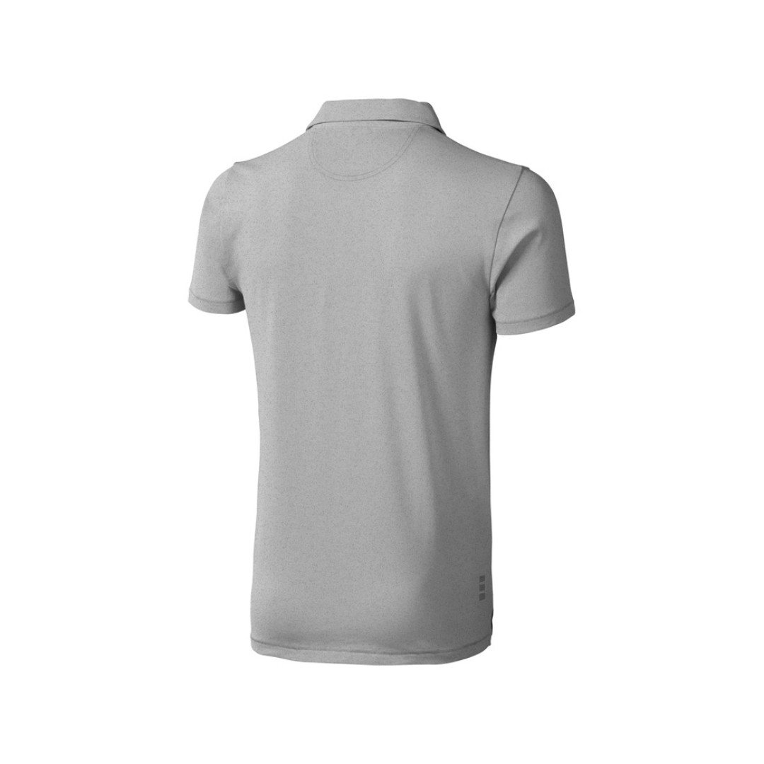 Рубашка поло "Markham" мужская, серый меланж/антрацит