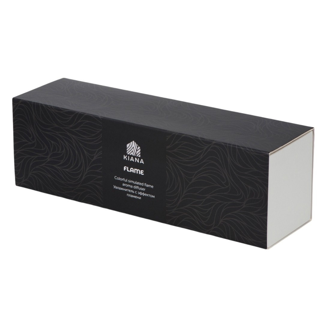 Увлажнитель с эффектом пламени "Flame", белый