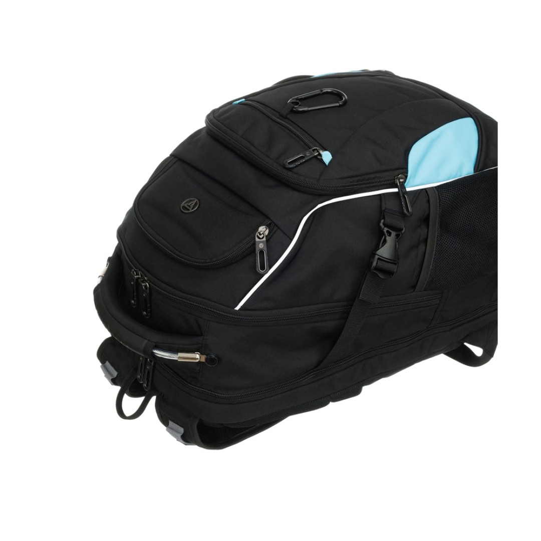 Рюкзак TORBER XPLOR с отделением для ноутбука 15", чёрный, полиэстер 900D, 34x22x46 см, 34л