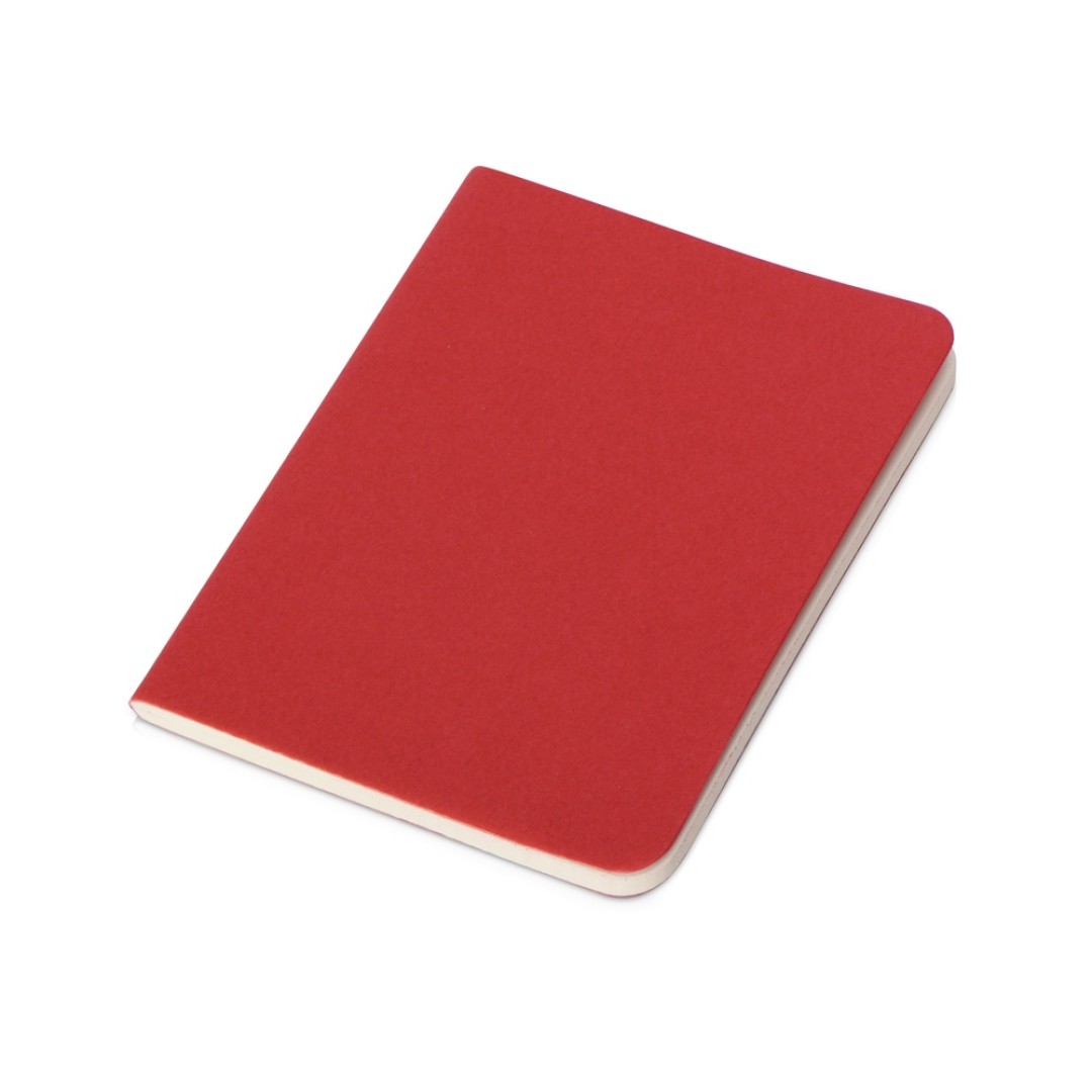 Блокнот A6 Stitch в линейку, красный