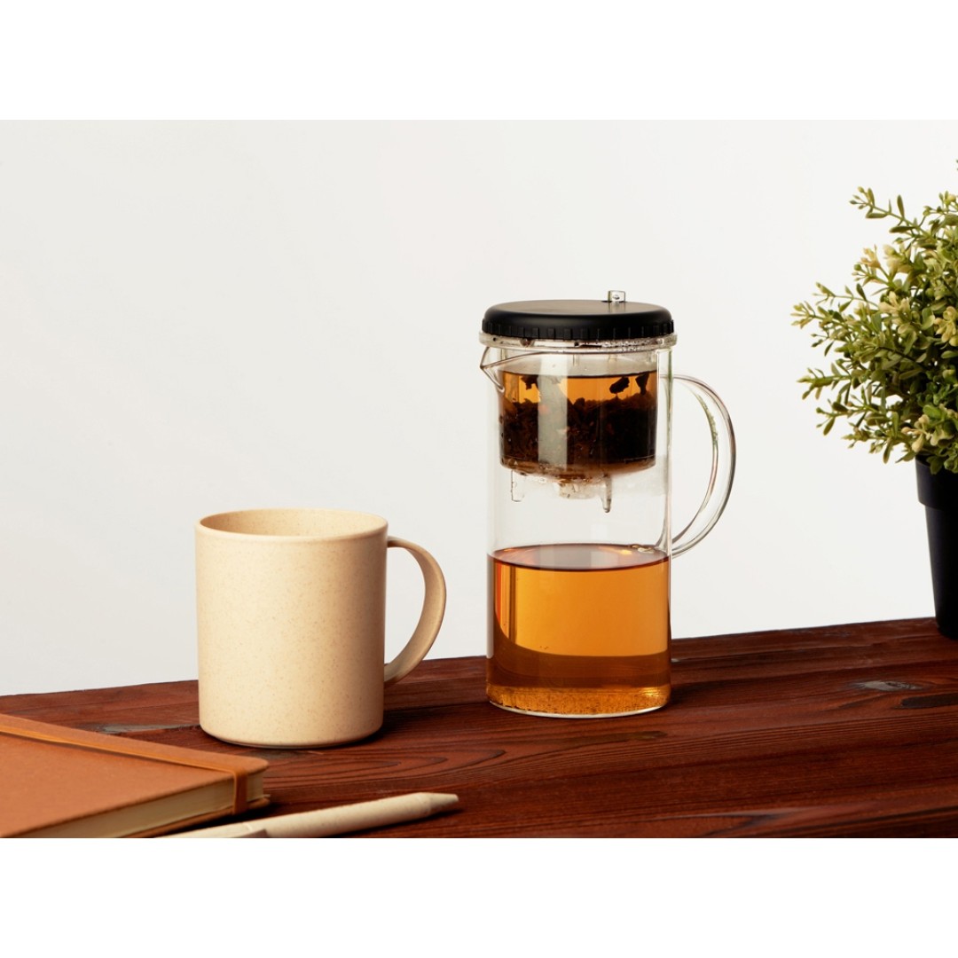 Стеклянный заварочный чайник "Gunfu", 600 мл