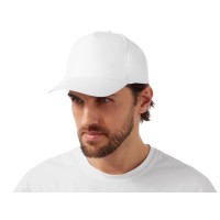 Бейсболка "Мемфис 230" 5-панельная, белый