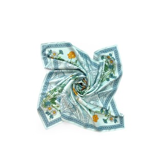 Платок «Мелодия хрусталя», голубой