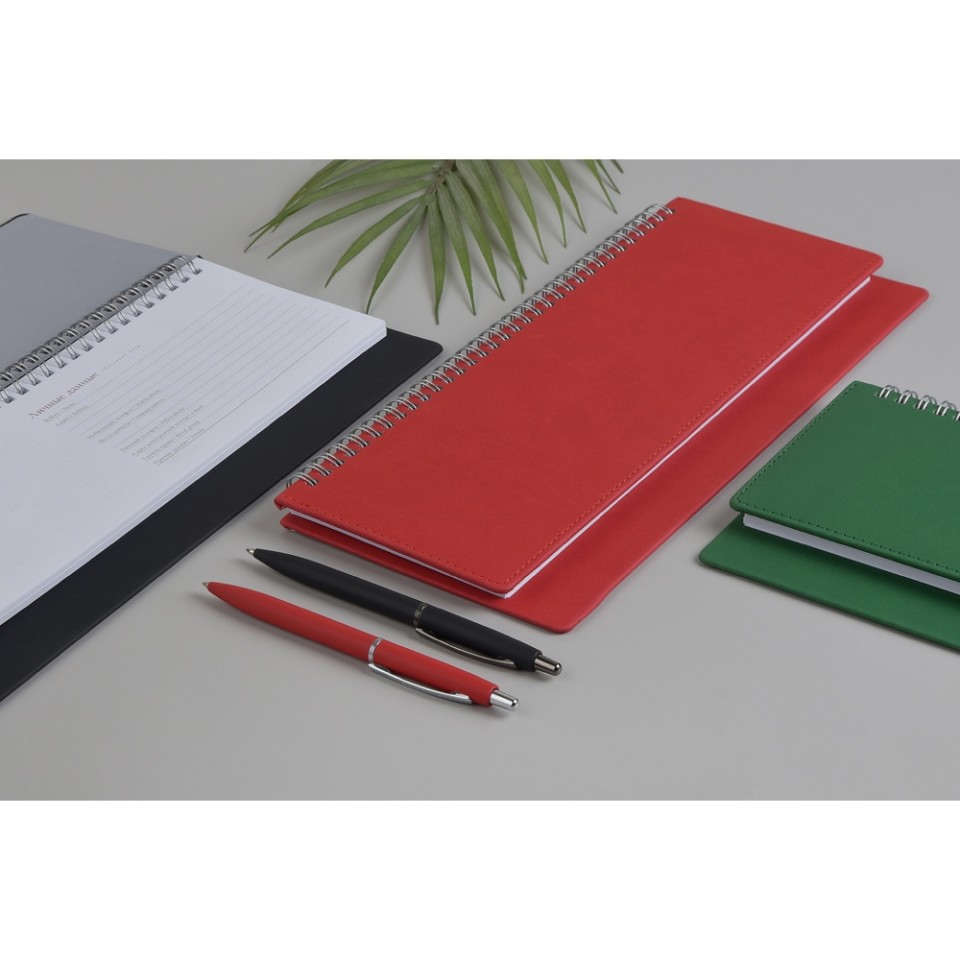 Планинг датированный «Velvet» 2026, зеленый