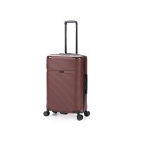 Чемодан TORBER Onego, бордовый, ABS-пластик, 79,5 х 51 х 29 см, 103 л