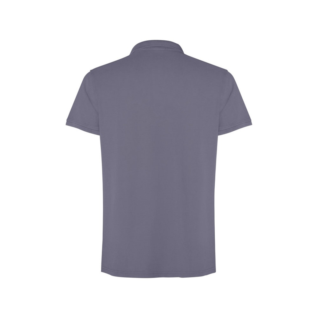 Рубашка поло «Cobain» унисекс, серо-голубой выстиранный