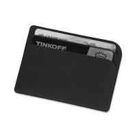 Картхолдер для 3-пластиковых карт "Favor", черный