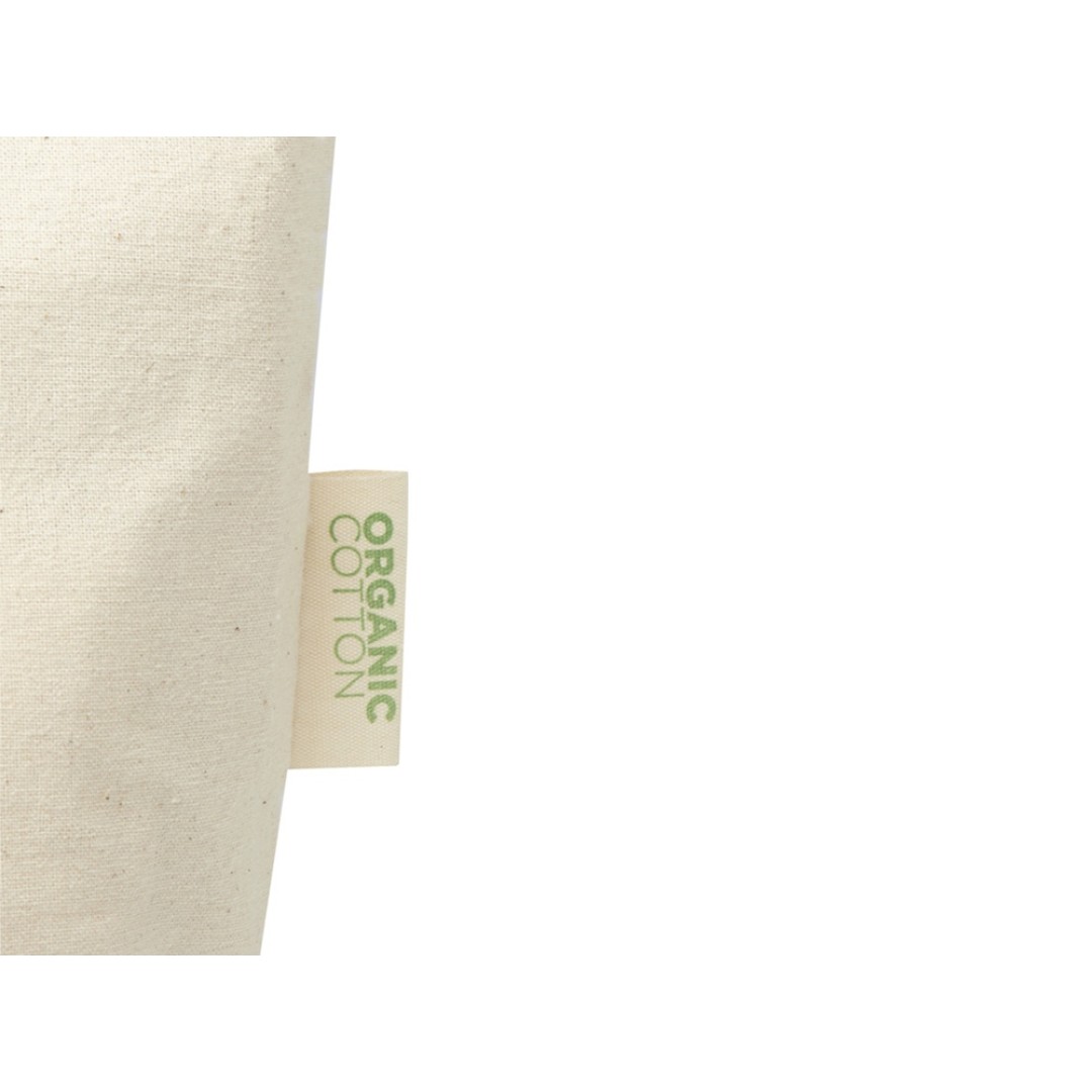 Orissa большая сумка для аксессуаров из органического материала GOTS, 180 г/м2, 3 л - Натуральный