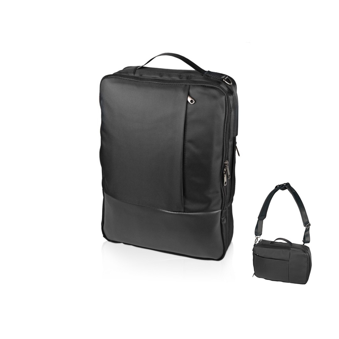 Рюкзак-трансформер «Duty» для ноутбука, черный (без шильда)