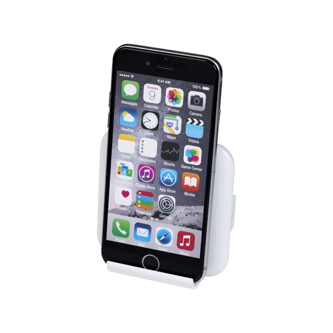 Беспроводная зарядка-подставка для смартфона «Catena», белый