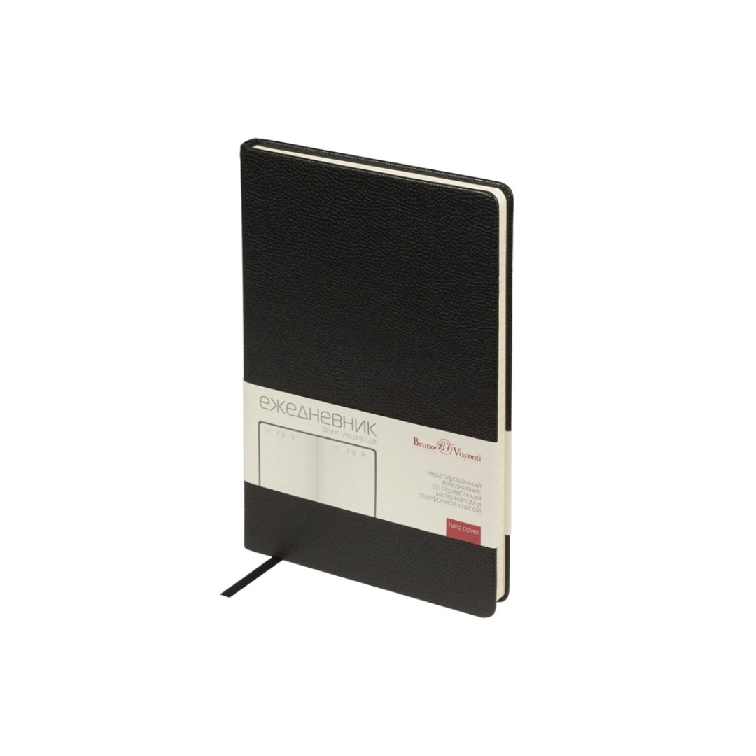Ежедневник недатированный А5 "Loft", черный