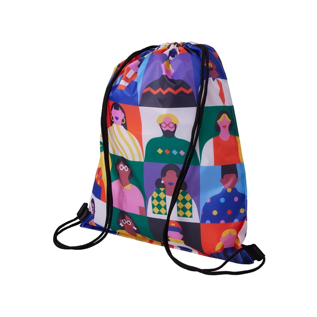 Рюкзак-мешок с возможностью полноцветной печати