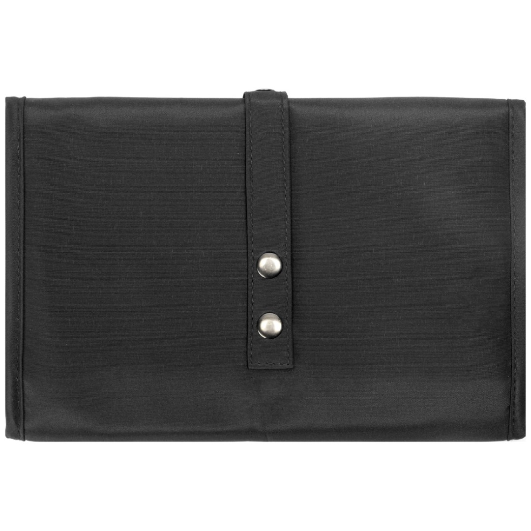 Несессер для путешествий со съемной косметичкой "Flat", черный