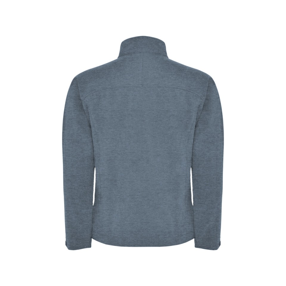 Куртка софтшелл "Rudolph" мужская, меланжевый нэйви