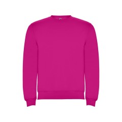 Свитшот с начесом "Clasica" унисекс, фуксия