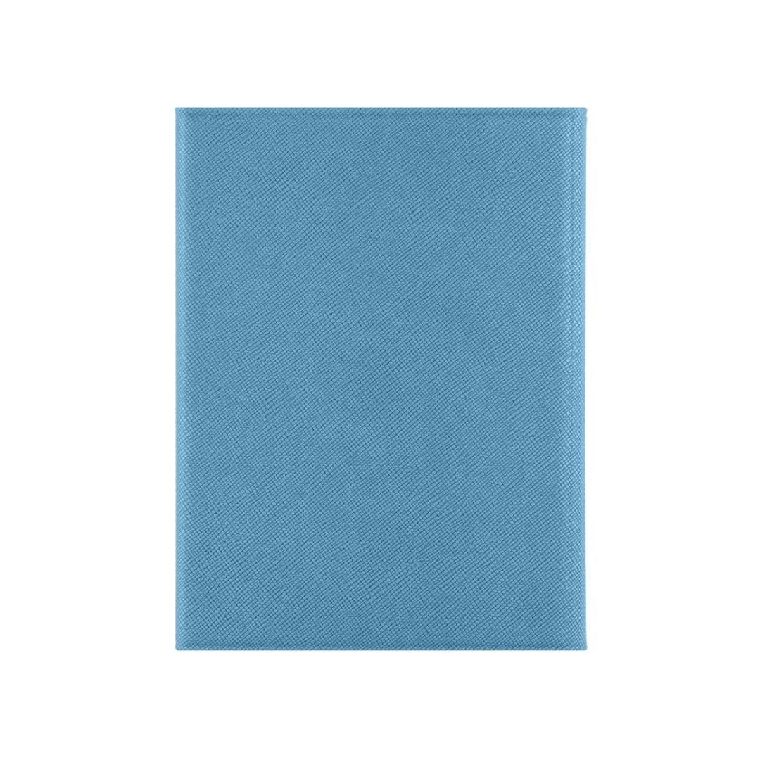 Обложка на магнитах для автодокументов и паспорта "Favor", голубая