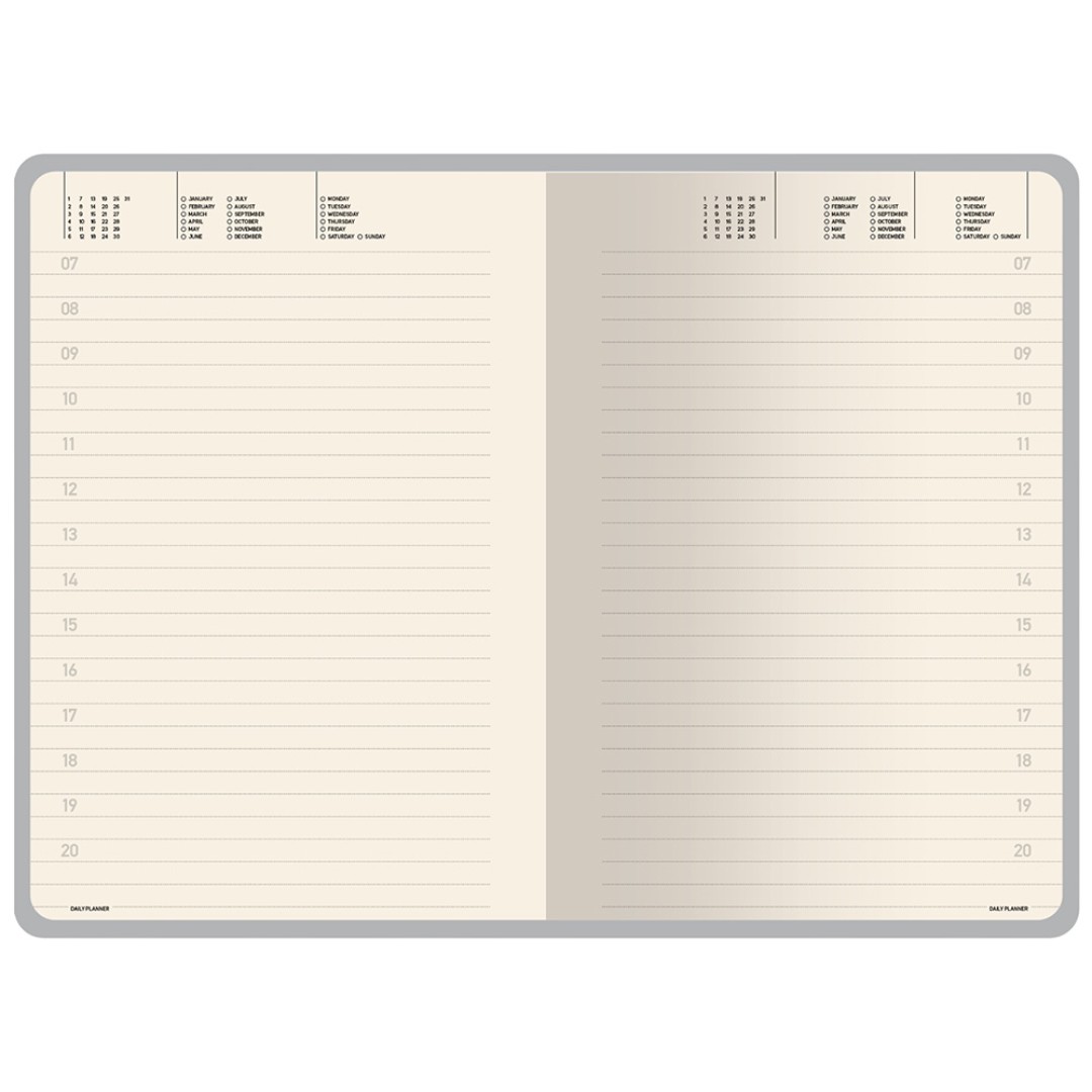 Ежедневник А5 "Megapolis Color New" soft-touch, оранжевый