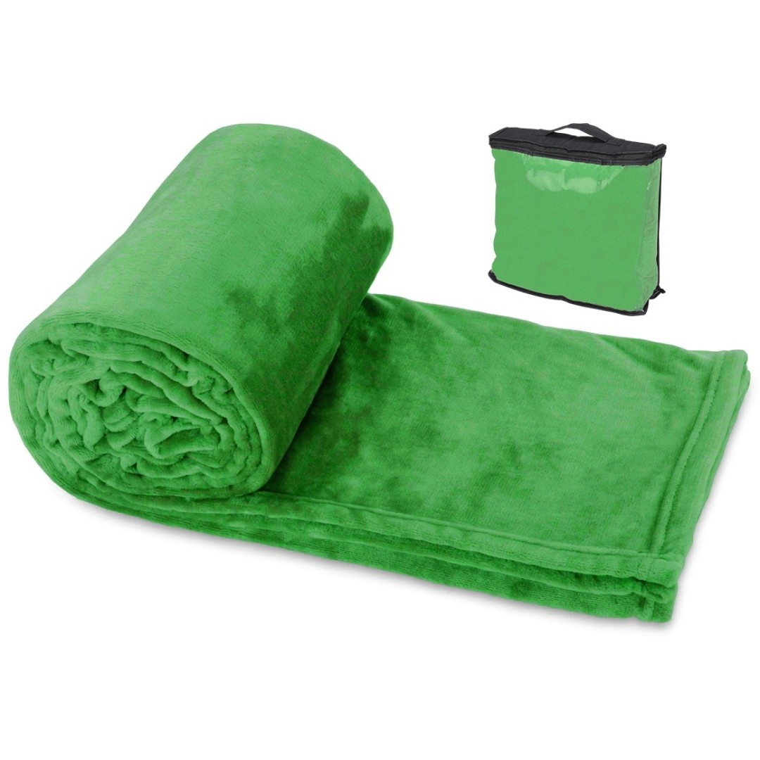 Плед «Тедди», зеленый