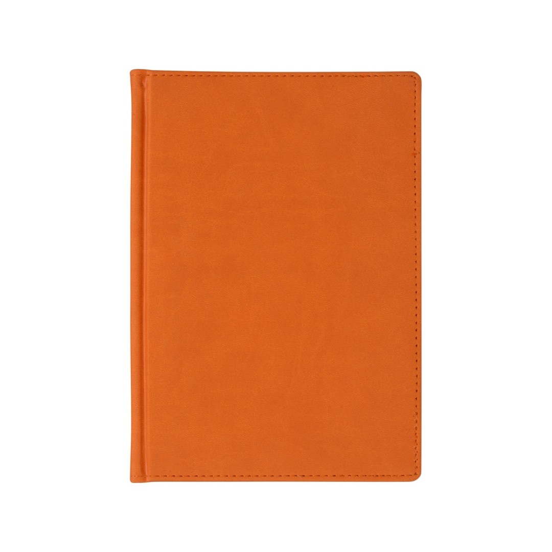 Ежедневник недатированный А5 «Velvet», оранжевый флуор