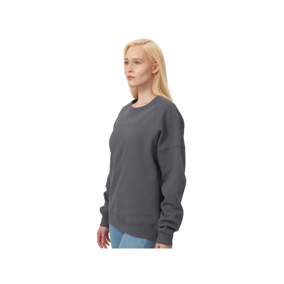 Свитшот оверсайз «Paris», унисекс, темно-серый