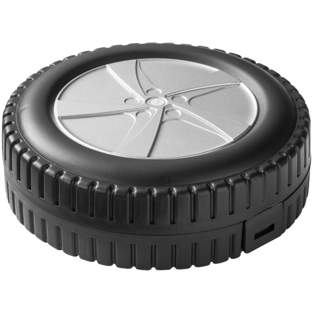 Набор из 25 инструментов "Tire", черный/серебристый