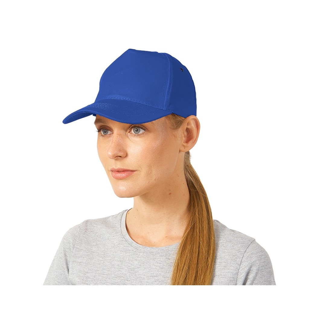 Бейсболка "New York" 5-ти панельная, кл. синий