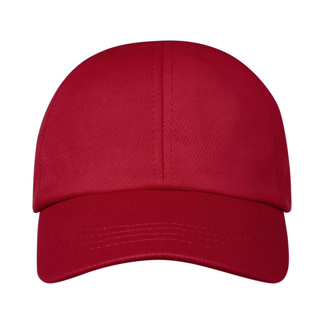 Cerus 6-панельная кепка, красный