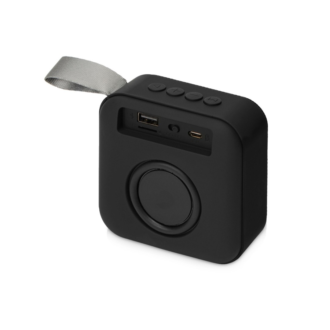 Портативная колонка «Otto», зеленое яблоко/черный