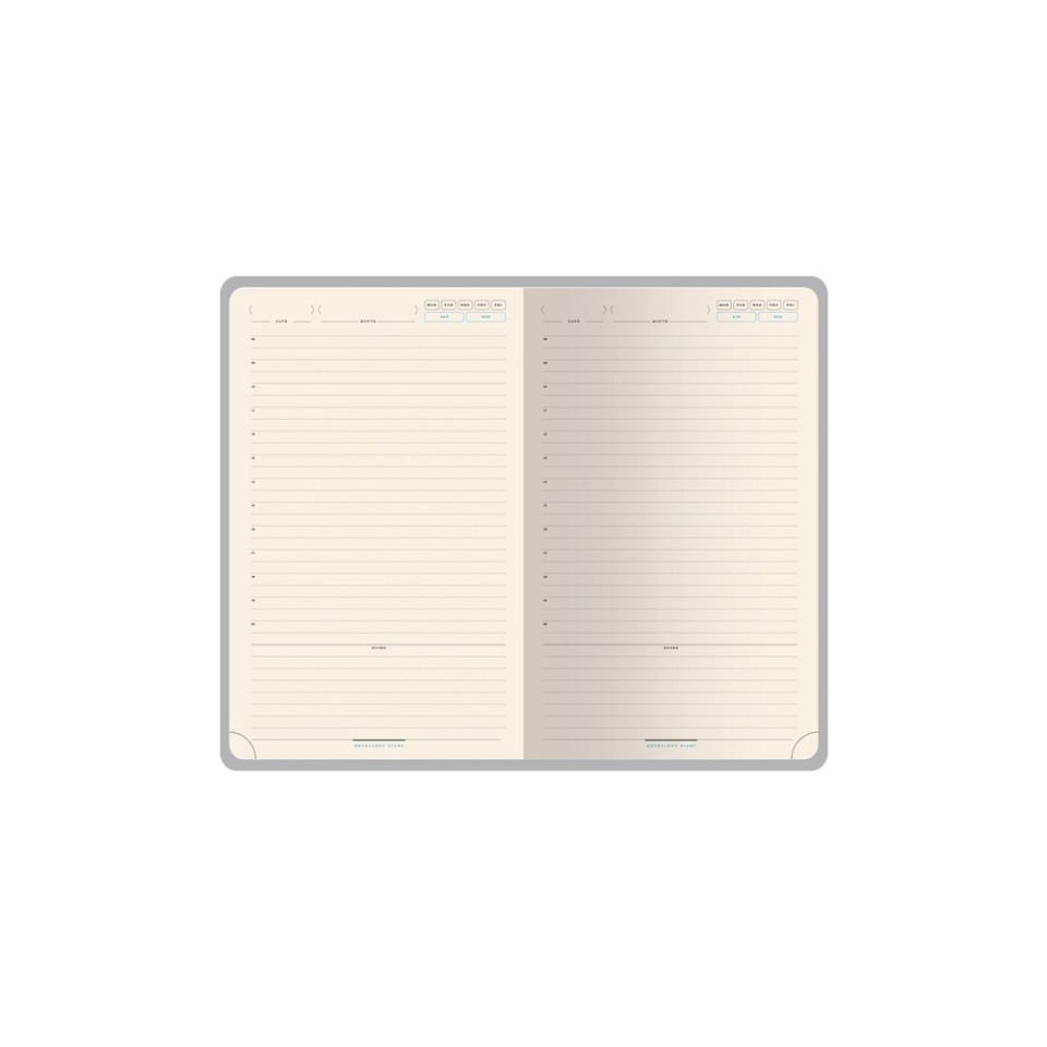 Ежедневник недатированный А5 "Premier", коричневый