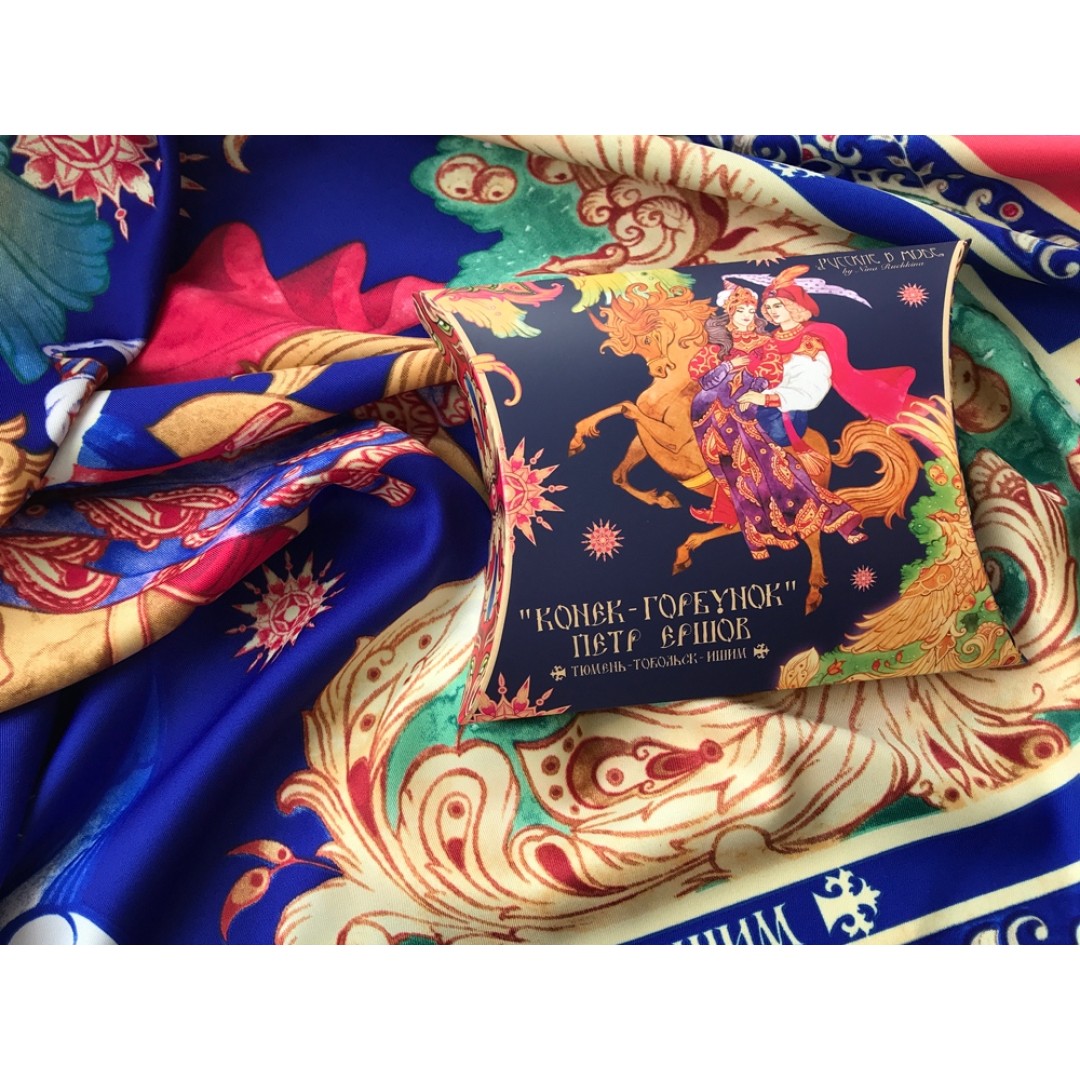 Платок "Конёк - Горбунок"