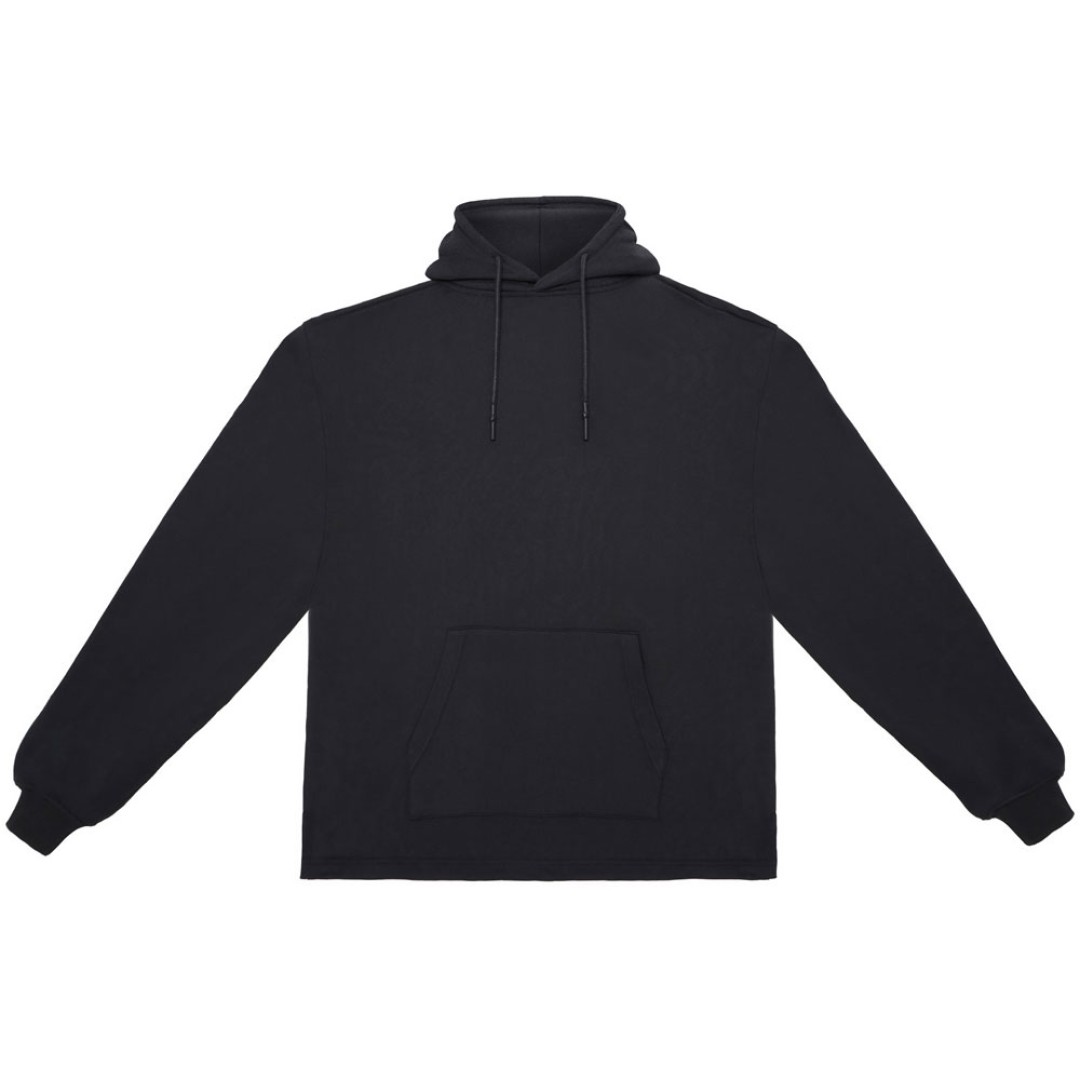 Худи оверсайз «Alpha.01» унисекс, черный